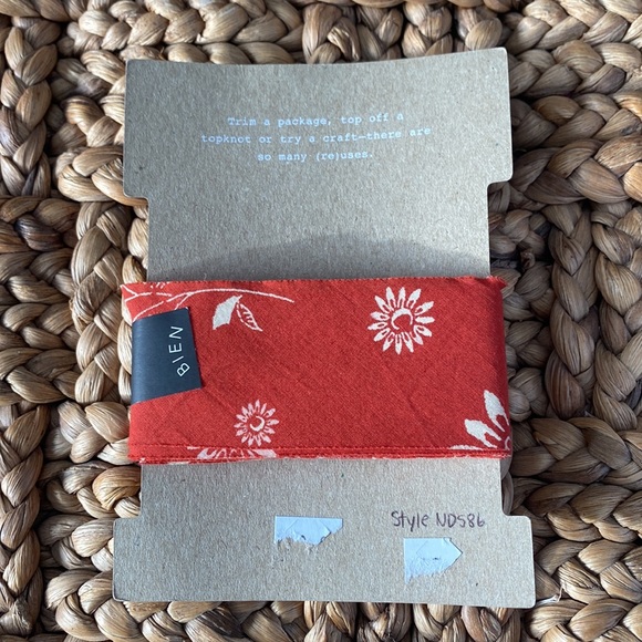 Madewell Upcycled Cotton Ribbon Etruscan clay - Picture 4 of 4